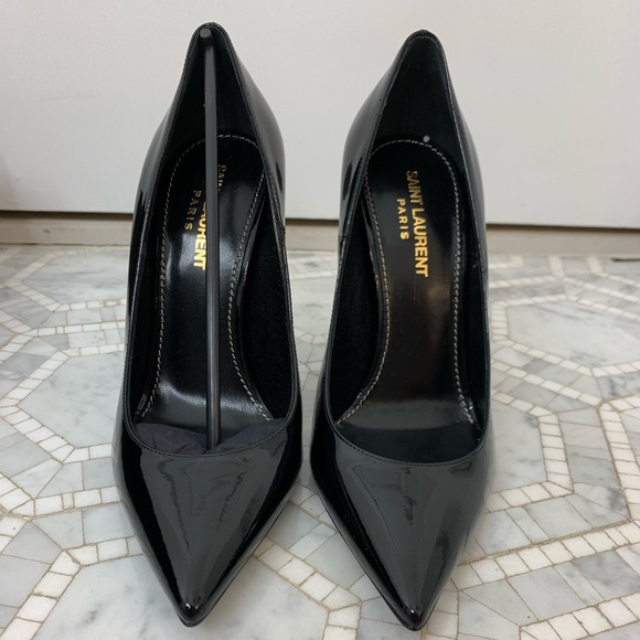 NEW Saint Laurent Opyum Black pumps box & dustbag - Picture 2 of 6
